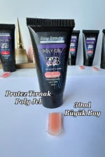 30ml Light Nude Protez Tırnak Jeli Poly Jel Evde Kolay Protez Tırnak Yap! Polygel Polijel Poly Gel - Görsel 5