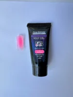 30ml Magenta Pembe Protez Tırnak Jeli Poly Jel Kolay Protez Tırnak Polygel Polijel Poly Gel - Görsel 5