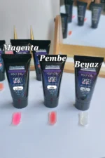 30ml Magenta Pembe Protez Tırnak Jeli Poly Jel Kolay Protez Tırnak Polygel Polijel Poly Gel - Görsel 9
