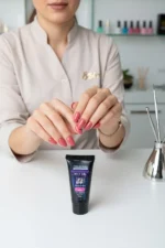 30ml Pembe Protez Tırnak Jeli Poly Jel Evde Kolay Protez Tırnak Yap! Polygel Polijel Poly Gel - Görsel 3