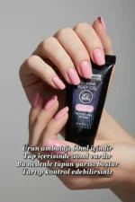30ml Soft Pembe Protez Tırnak Jeli Poly Jel Evde Kolay Protez Tırnak Yap! Polygel Polijel Poly Gel