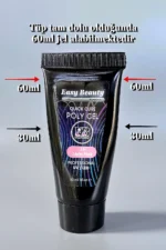 30ml Soft Pembe Protez Tırnak Jeli Poly Jel Evde Kolay Protez Tırnak Yap! Polygel Polijel Poly Gel - Görsel 4
