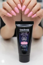 30ml Soft Pembe Protez Tırnak Jeli Poly Jel Evde Kolay Protez Tırnak Yap! Polygel Polijel Poly Gel - Görsel 5