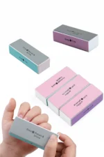 4 Yüzlü Tırnak Buffer Tırnak Parlatma Bloğu Zımpara Buffer - Görsel 4