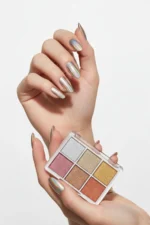 6 Renk Nail Art Tırnak Ayna Tozu Kullanımı Kolay Krom Tozu-03 - Görsel 3