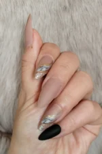 Badem Takma Tırnak Seti 24'lü Takma Tırnak W1457