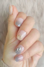 Kısa Takma Tırnak Seti Desenli 24'lü Takma Tırnak Aksesuarları Hediye Z259 - Görsel 3