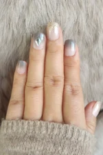 Kısa Takma Tırnak Seti Desenli 24'lü Takma Tırnak Aksesuarları Hediye Z259 - Görsel 5