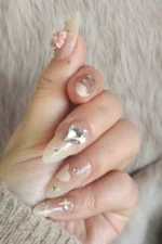 Badem Takma Tırnak Seti 24'lü Takma Tırnak Z281