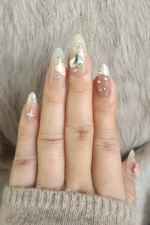 Badem Takma Tırnak Seti 24'lü Takma Tırnak Z281 - Görsel 6