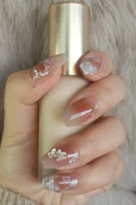 Balerin Takma Tırnak Seti 24'lü Desenli Tırnak Z322 - Görsel 4