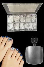 Ayak Takma Tırnağı 500 Adet Önceden Törpülenmiş Yeni Nesil Esnek ve Dayanıklı-EB500 - Görsel 4