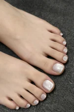 Ayak Takma Tırnak Kedi Gözü 24 Adet Ayak için Takma Tırnak-FTN01 - Görsel 3