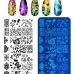 Baskı Plakası - Nail Art French Stamper, Desen Baskı Paleti. Stampa Plakası BC 11