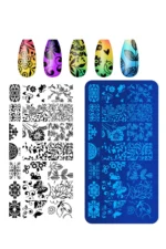 Baskı Plakası - Nail Art French Stamper, Desen Baskı Paleti. Stampa Plakası BC 11