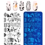 Baskı Plakası - Nail Art French Stamper, Desen Baskı Paleti. Stampa Plakası BC 14