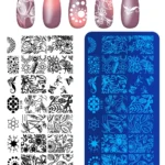 Baskı Plakası - Nail Art French Stamper, Desen Baskı Paleti. Stampa Plakası BC 15