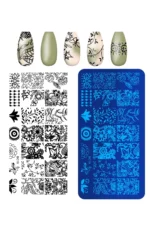Baskı Plakası - Nail Art French Stamper, Desen Baskı Paleti. Stampa Plakası BC 18