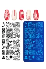 Baskı Plakası - Nail Art French Stamper, Desen Baskı Paleti. Stampa Plakası BC 19