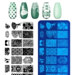 Baskı Plakası - Nail Art French Stamper, Desen Baskı Paleti. Stampa Plakası BC 5