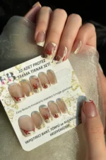 French Takma Tırnak Seti Kısa Küt 10 Adet T116 - Görsel 8