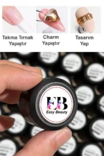 Hamur Jel Protez Tırnak ve Takma Tırnak Yapıştırıcı Jel 10ml Küçük Boy - Görsel 7