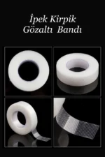 İpek Kirpik Lifting Bantı Medikal Göz Altı Koruyucu Şeffaf Silikon Bandı 1 Adet Rulo - Görsel 2