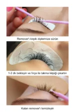 İpek Kirpik Sökücü Çıkartıcı Remover Krem - Görsel 2