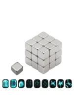 Kedi Gözü Küp Mıknatıs - Çok Kuvvetli Mıknatıs - Cat Eye Magnet - Kalıcı Oje - Kup 1