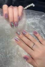 Kedi Gözü 10 Adet Takma Tırnak Seti T057 - Görsel 5