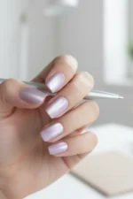 Kedi Gözü Kısa Küt 10 Adet Takma Tırnak Seti T002 - Görsel 8