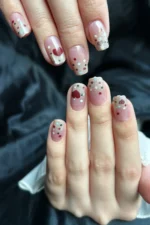 Kedi Gözü Kısa Küt 10 Adet Takma Tırnak Seti T019 - Görsel 3