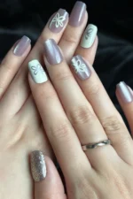 Kedi Gözü Kısa Küt 10 Adet Takma Tırnak Seti T021 - Görsel 2