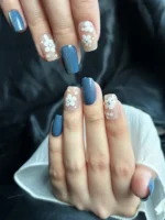 Kedi Gözü Kısa Küt 10 Adet Takma Tırnak Seti T048 - Görsel 5