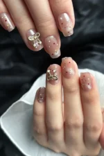 Kedi Gözü Kısa Küt 10 Adet Takma Tırnak Seti T061 - Görsel 3