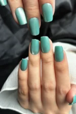 Kedi Gözü Kısa Küt 10 Adet Takma Tırnak Seti T127 - Görsel 5