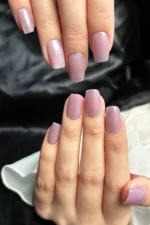 Kedi Gözü Kısa Küt 10 Adet Takma Tırnak Seti T133 - Görsel 5