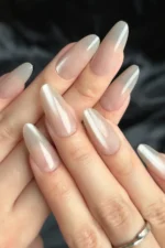 Kedi Gözü Kısa Küt 10 Adet Takma Tırnak Seti T223 - Görsel 2