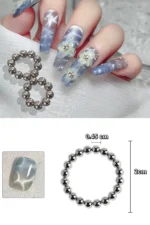 Kedi Gözü Mıknatıs - Çok Kuvvetli Mıknatıs - Cat Eye Magnet - Kalıcı Oje - Bilye 2 - Görsel 5