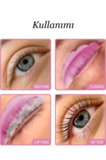 Kirpik Lifting Perması - Lifting Pedi Kirpik Lifting Silikonu L Kıvrım Akıllı Silikon Ped - Görsel 5