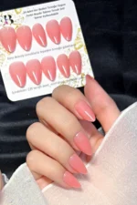 kisa-badem-24-adet-takma-tirnak-seti-w1507