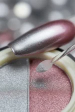 Krom Tozu 2 Renk Nail Art Ayna Tozu İnci Tozu Kullanımı Kolay 1-1 - Görsel 4