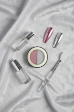 Krom Tozu 2 Renk Nail Art Ayna Tozu İnci Tozu Kullanımı Kolay 1-1 - Görsel 6