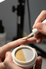 Krom Tozu 2 Renk Nail Art Ayna Tozu İnci Tozu Kullanımı Kolay 6-1 - Görsel 4