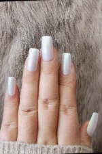 Küt Takma Tırnak Seti Desenli 24'lü. Yeni Model Takma Tırnak Aksesuarları Hediyeli W1275 - Görsel 3