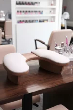 Manikür Sehpası Profesyonel Salon Tipi Kol Dayama Manikür Yastığı - Görsel 5