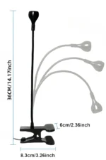 Masa Sabitlemeli Poly Jel Üst Form Tırnak Kurutucu 3W Uv Led Lamba - Görsel 7