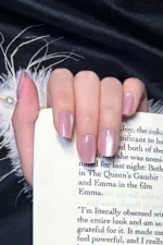 Kedi Gözü KısaTırnak 10 Adet Takma Tırnak Seti Kutulu T001 - Görsel 5