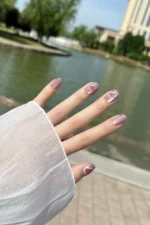 Kısa Takma Tırnak Kedi Gözü Kalp 10 Adet T005 - Görsel 5