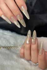 Stiletto Takma Tırnak Kedi Gözü 10 Adet Tırnak T160 - Görsel 3